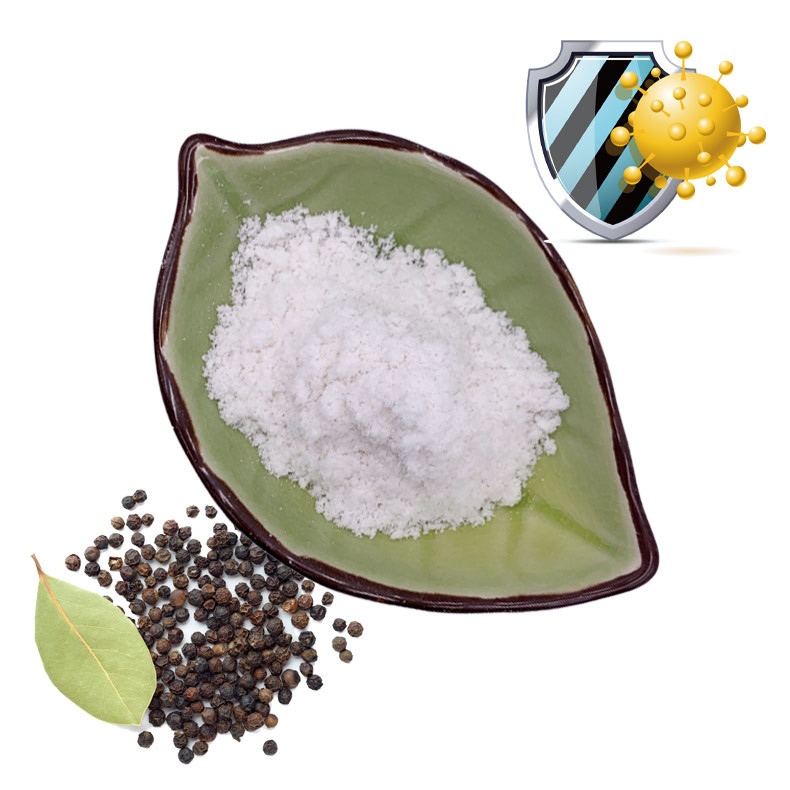 Antibacterial Black Pepper Extract Powder Piperine 98 Health Care High