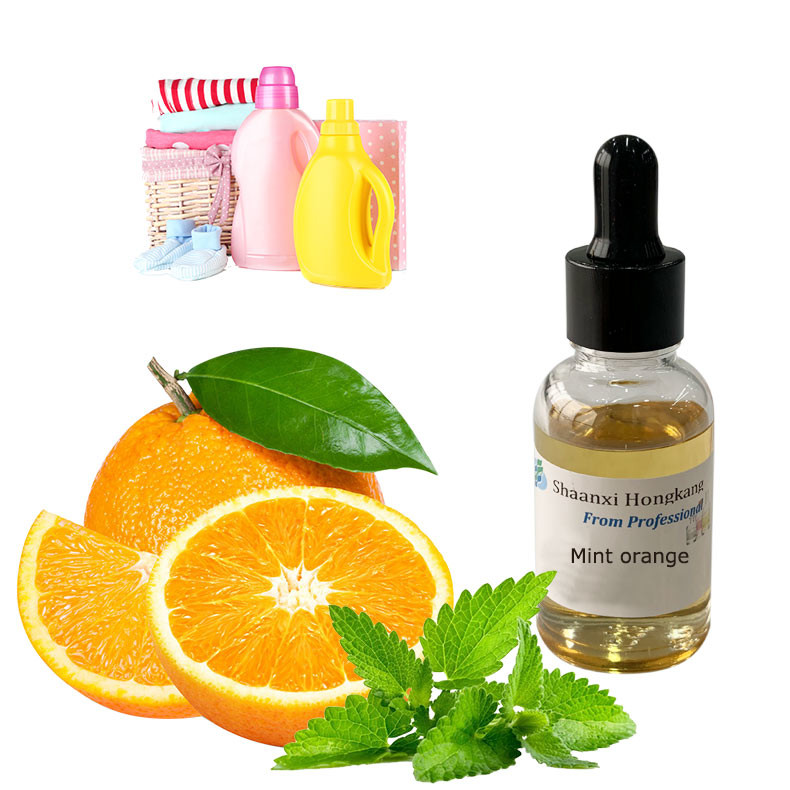 Natural Concentrate Flavor Fragrance Liquid Mint Orange Fragrance Oil