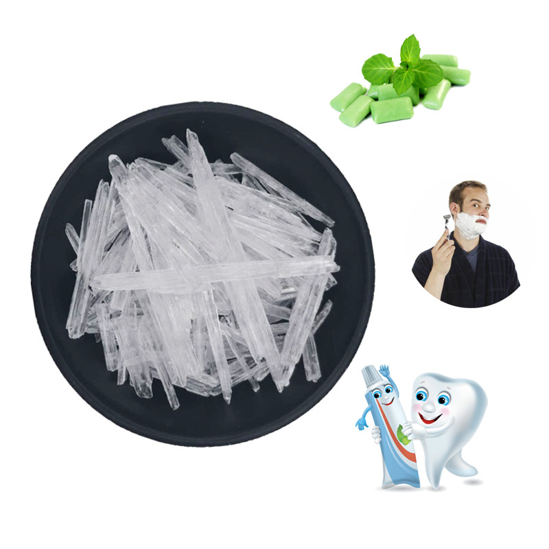 Natural Menthol Crystal Food Grade Menthol Crystalline 99 CAS 89781