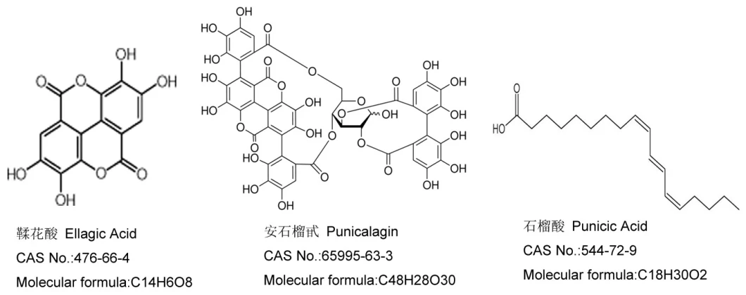 40% Punicalagin/ 80% Polyphenols/ 60% Ellagic Acid/ Pomegranate Extract for Cosmetics