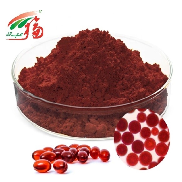 Astaxanthin Powder 1 - 5% Haematococcus Powder For Functional Health Food