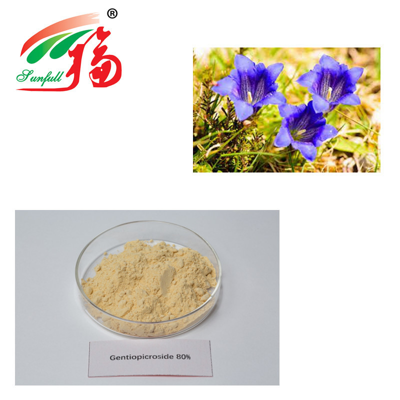 Gentian Extract Powder Gentiopicroside For Calm In Functional Food