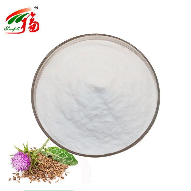Milk Thistle Extract 80% Silybin Herbal Plant Extract With Antihepatotoxic Activity