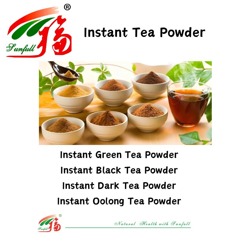Best Price Good Solubility Free Sample Cold Soluble Tea Powder for Beverage Instant Green Tea/Black Tea/Dark Tea/Oolong Tea/ Black Tea Extract Powder