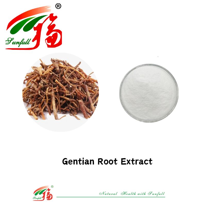 Factory Direct Sale Natural Herb Free Sample Anti-Inflammatory Gentian Root Extract 3%-8% Gentiopicrin