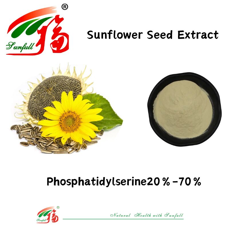 Factory Supply Wholesale Nutrition Supplement Weight Loss Sunflower Seed Extract 20%-70% Phosphatidylserine