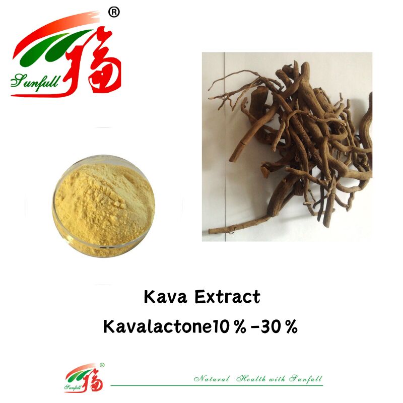 Hunan Sunfull Best Price ISO/Kosher Nutritional Supplements Kavalactones 10%-30% Kava Extract Powder for Supplement