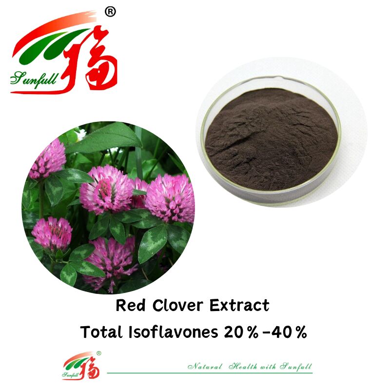 Hunan Sunfull for Hormonal Balance and Relief Purely Natural Health Supplements Organic Total Isoflavones 20%-40% Red Clover Extract