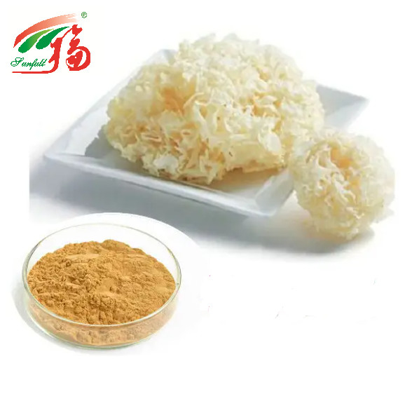 White Fungus Tremella Extract Powder 30% Polysaccharides Silver Ear Mushroom Powder