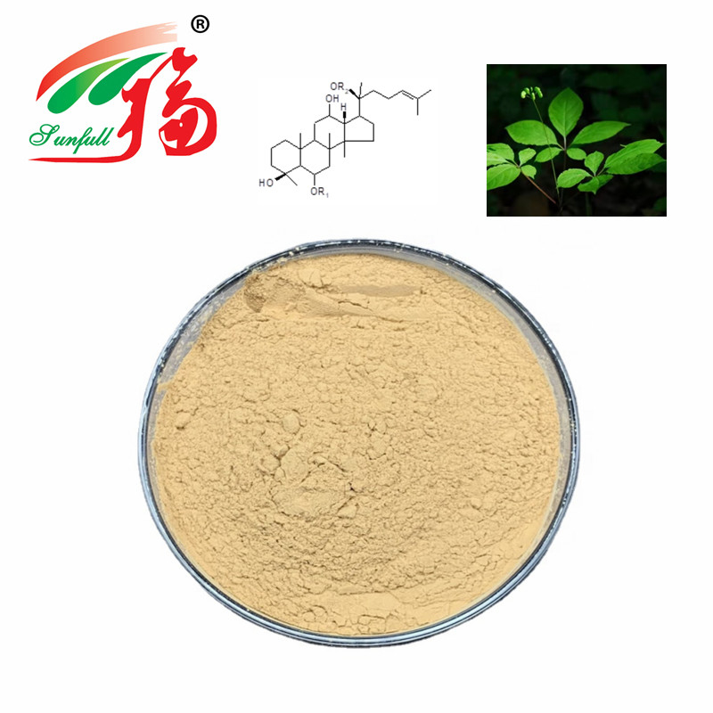 50% Ginsenosides Panax Ginseng Supplement Stem Leaf Extract HPLC For Food Drink