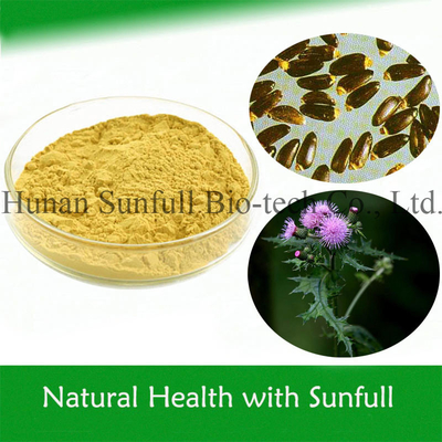 Protecting Liver Silybum Marianum Extract ISO Certification 80% Silymarin